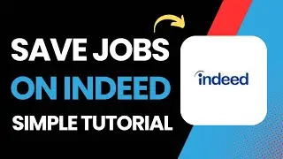 How To Save Jobs On Indeed !