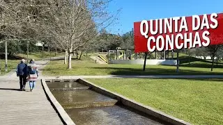 Lisbon 🇵🇹 Walk - Quinta das Conchas, LIS Airport