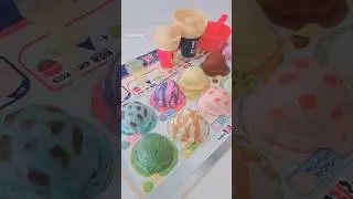 Color Changing✨Baskin-Robbin Ice Cream Magic Toy🍨 #magictoys #icecream  #ของเล่นเปลี่ยนสี #asmr
