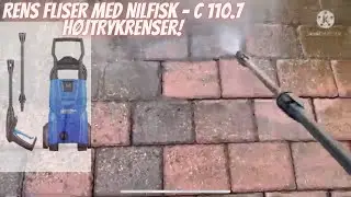 RENS FLISER MED NILFISK - C 110.7 H&Oslash;JTRYKRENSER