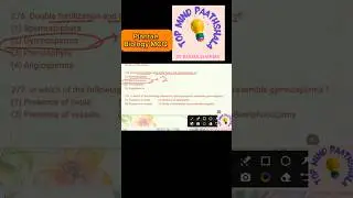 Plantae Biology MCQ #shorts #biology #ytshorts #viral #neet
