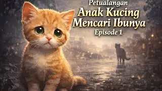 Petualangan Anak Kucing Mencari Ibunya – Episode 1 | Kisah Sedih Mengharukan
