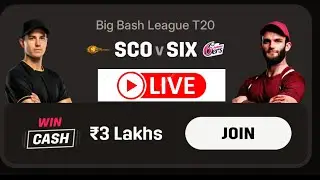 🔴LIVE | Sco vs Six Dream11 Prediction | Sco vs Six  Today Dream11 prediction Live