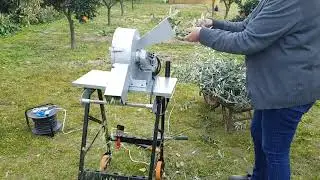 Triturador de galhos fabrico caseiro(2)
