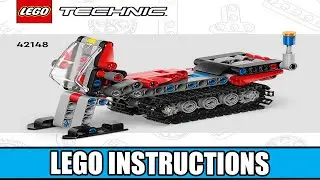Инструкция LEGO | Technic | 42148 | Снегоуборочная машина (альтернативная сборка)