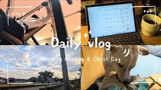【Vlog】5時起きで人生が変わった。｜胸トレする高校生の1日