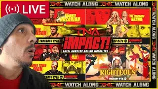 TNA iMPACT! Watch Along Reaction 🟡 Happy New Year! 1/1/2026 TNA iMPACT! Live Stream & Review