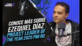 Conoce m&aacute;s sobre Ezequiel D&iacute;az y el Proyecto Apolo 27, Project Leader of the Year 2025 PMI RD