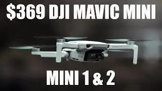 The CHEAPEST and BEST Drone in 2020/2021 | DJI Mavic Mini 1 & 2 Footage