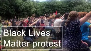 'A statue of Churchill should never have been made' - at a Black Lives Matter protest