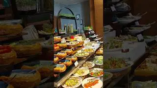 Salad buffet presentation, Healthy food, comfort food, diet food