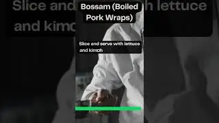 Korean Food | Boiled Pork Wraps | Bossam #shorts #recipe
