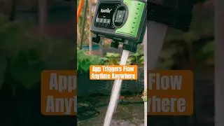 #RainPoint | #APP Triggers Flow.Auto-watering 💦Easier.#irrigation#garden#plantslover#plants#shorts