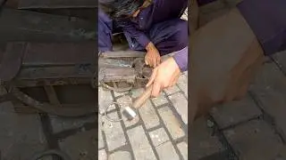 metal bending die | how to metal bend | metal bending without machine  #seniorworking #handmadwork