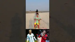 Ronaldo vs Messi or Neymar Mbappe fans 🤔 #shorts #football #fans #youtube #trending #viral #video