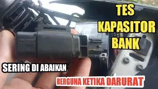 Cek kapasitor bank vixion old