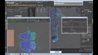 UV Layout a Hand Model in Maya 2016
