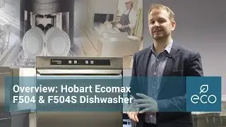 Overview: Hobart Ecomax F504 & F504S dishwasher