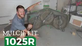 Первые впечатления &mdash; комплект для мульчирования для газонокосилки 60D Quick Connect Mid-Mount 1025R