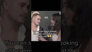 Flirty Eye Contact During Interview #shorts