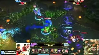 AHQ Westdoor Zed VS HKA PaSa Morgana Highlights   2014 LNL Winter W4 MUST SEE