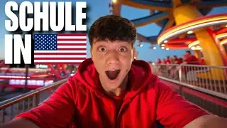 Schule + Freizeitpark Six Flags in Los Angeles🎢🇺🇸🌴 | Tag 12