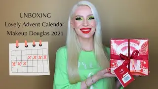 Deschid ADVENT CALENDARUL de la DOUGLAS - Lovely Advent Calendar Makeup 2021! (merita banii?)