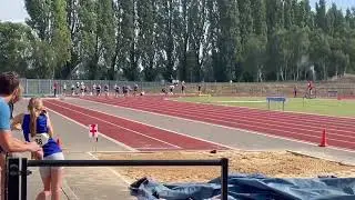 Robert Allenby Track League 100m August 2022