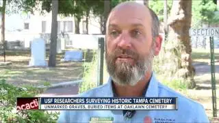 The oldest public cemetery in Tampa is going digital