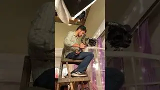 Camera par hee rassee phenk dee! #shorts #behindthescence #OnSetAccident