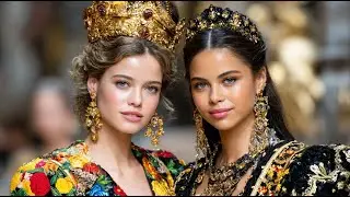 Dolce & Gabbana Spring/Summer 2026 Runway | Sicilian Drama & Couture Spirit
