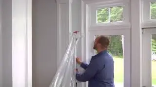 ZipWall -- How to Set Up a Dust Barrier in Minutes