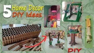 Trash To Treasures | 5 DIY Home Decor Idea's From Fireworks Waste | Best Out Of Waste