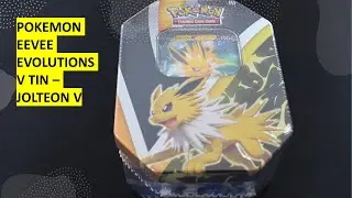 Pokemon Eevee Evolutions V Jolteon Tin