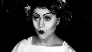 Bride of Frankenstein Make Up Tutorial