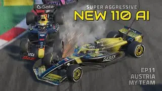 СТОЛКНОВЕНИЕ на первом круге и ГРУЗ на последнем круге! | F125 Моя команда, 11-й раунд | Австрия