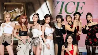 Blackpink topped the brand reputation rankings, followed by Ive in second place and TWICE in third.