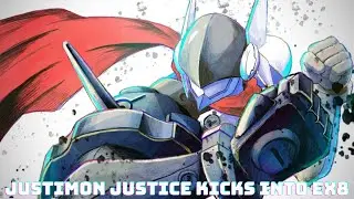 Justimon justice kicks into ex8 deck profile
