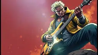 The Power Of Excitement In This Music For A Fictional Character - Metal Guitar - Rock