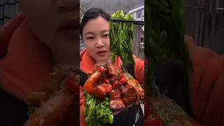 ASMR Mukbang : - Chinese Spicy Soothing Food Challenge || #food #asmr #eatingvideos