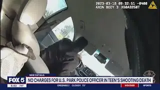 No charges for US Park Police officer who shot, killed 17-year-old in 2023