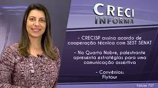 CRECISP assina parceria com SEST SENAT | CRECI Informa - Edi&ccedil;&atilde;o 727