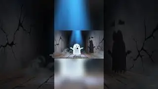 &ldquo;The Ghost That&rsquo;s Afraid of Its Own Shadow&rdquo;#AbsurdHorror #FunnyGhost #HorrorComedy #AIShorts #shorts
