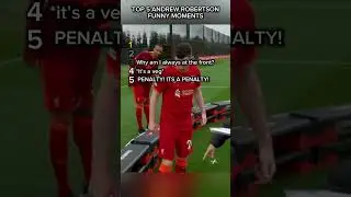Top 5 ANDREW ROBERTSON Funny Moments 😂