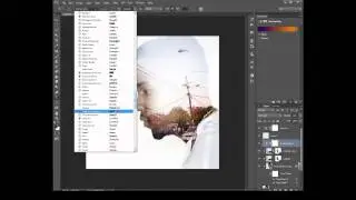 Photoshop CC | Making A Mixtape Cover | Kendrick Lamar 'Compton' (SPEED ART)