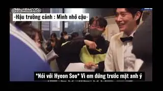 Bae Rona & Seok Hoon || cute behind the scenes 😍