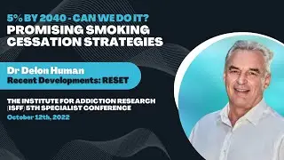 Frankfurt University E-Cigarette Conference 2022 - RESET Dr Delon Human (English)