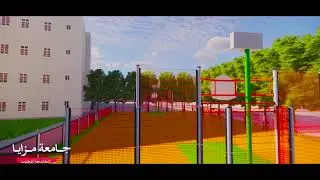 مبنى كلية مزايا الجامعة الجديد والمرفقات العلمية والترفيهية الأخرى