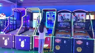 High Quality Sensor Coin Operated Arcade Shooting Basketball Hoop Game Machine for the Philippines