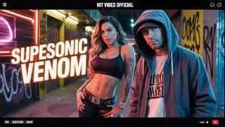 Supersonic Venom 🔥 | English Rap Anthem | HIT VIBES OFFICIAL